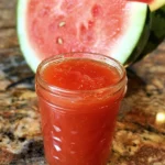 Watermelon Honey Sugar-Free 1 Ingredient Easy Recipe finished dish