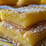 Zesty and Delicious Lemon Squares Recipe finished dish