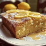 Zesty Lemon Drizzle Cake Recipe to Brighten Your Day finished dish