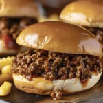 Zesty Mississippi Sloppy Joes Recipe for Quick Dinners finished dish