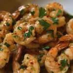 Zesty Spiced Shrimp in Lemon Ginger Sauce Recipe finished dish
