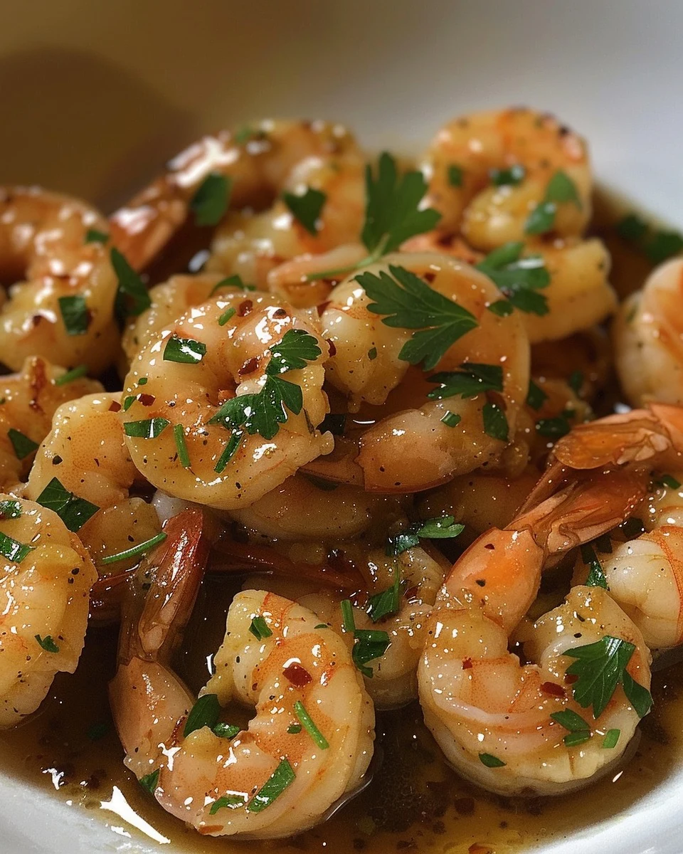 Zesty Spiced Shrimp in Lemon Ginger Sauce Recipe finished dish