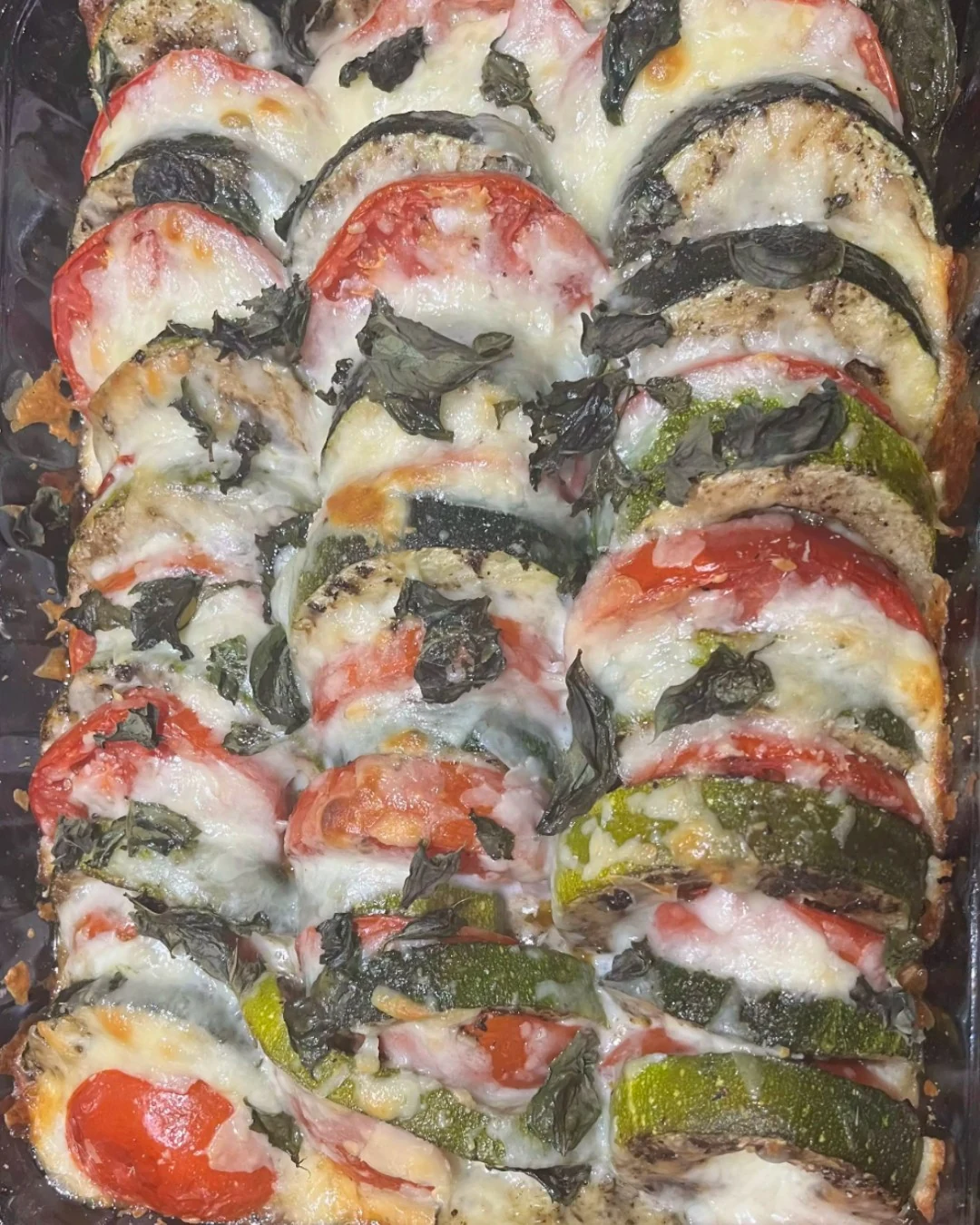 Zucchini and Yellow Squash Au Gratin Delight Recipe finished dish